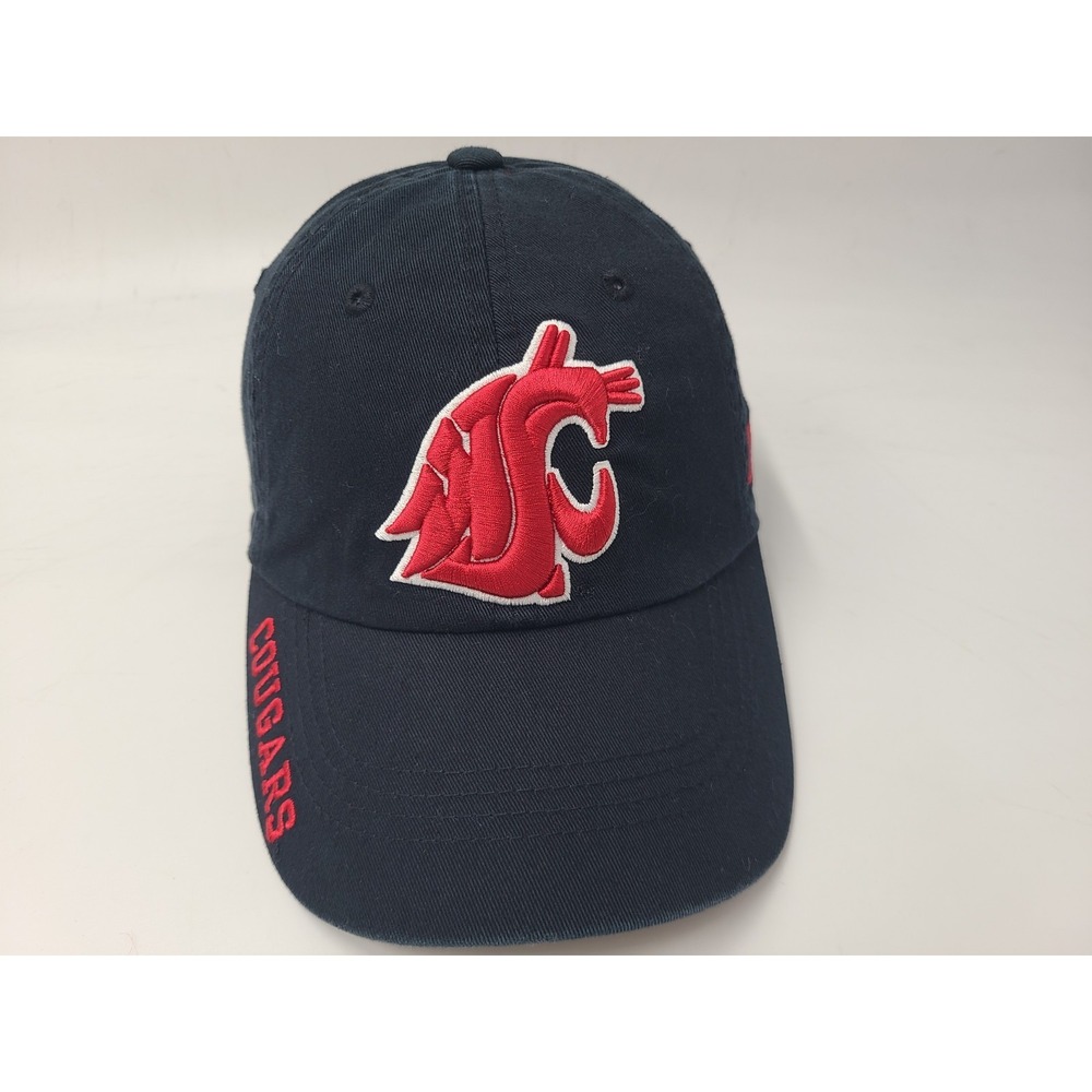 Washington State University Cougars Russell Strapback Adjustable Hat Cap NCAA B